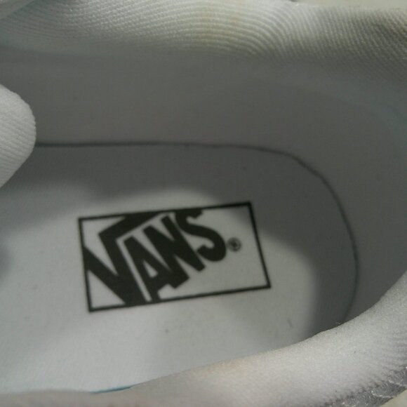 Vans Caldrone Lace up Suede White Sneakers New Size 9 - Picture 11 of 11